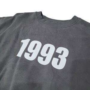 2/$20 Zara Kids Grey 1993 Logo Crewneck Sweatshirt Top Youth Size:  11/12